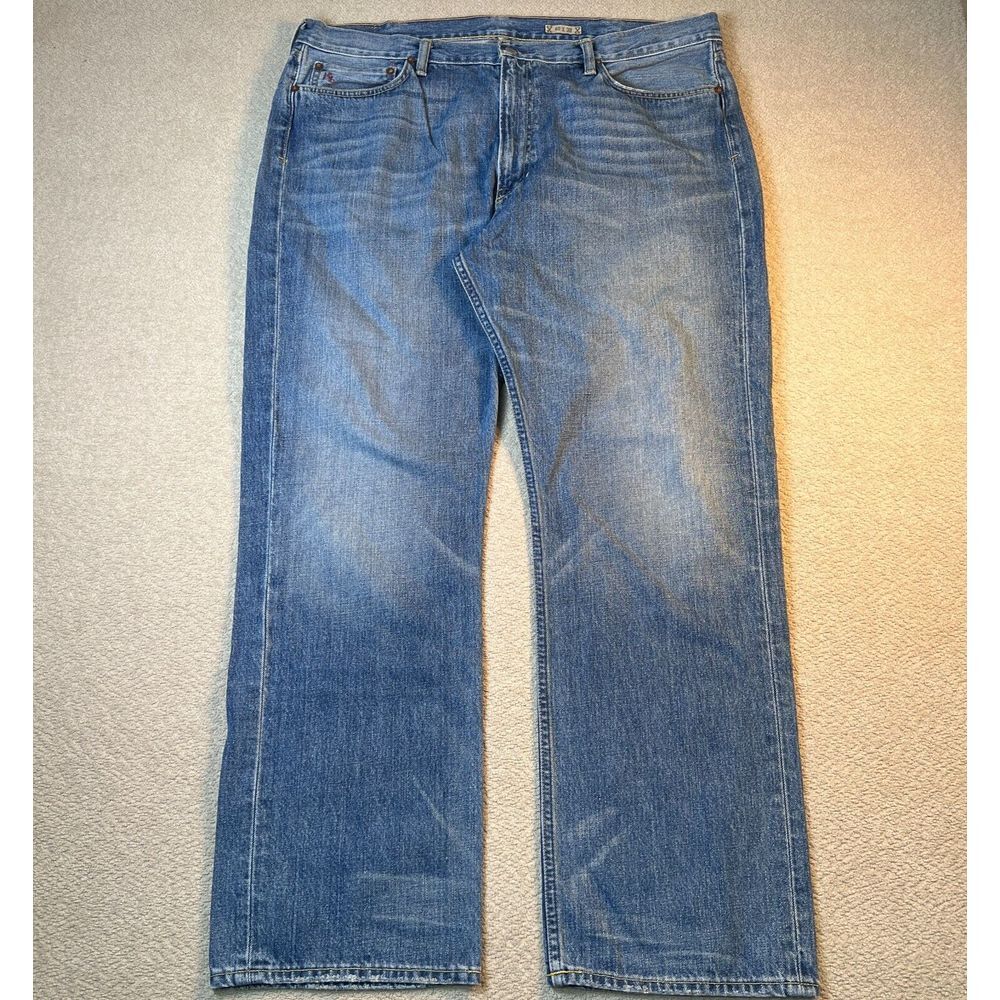 Polo Ralph Lauren Jeans Mens Size 40X32 Blue Regular Straight Denim Pants‎